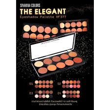 SIVANNA The Elegant Eyeshadow Palette - HF377 ซีเวนน่า อายแชโดว์ 10 สี เนื้อแมทท์ สีแน่นติดทน