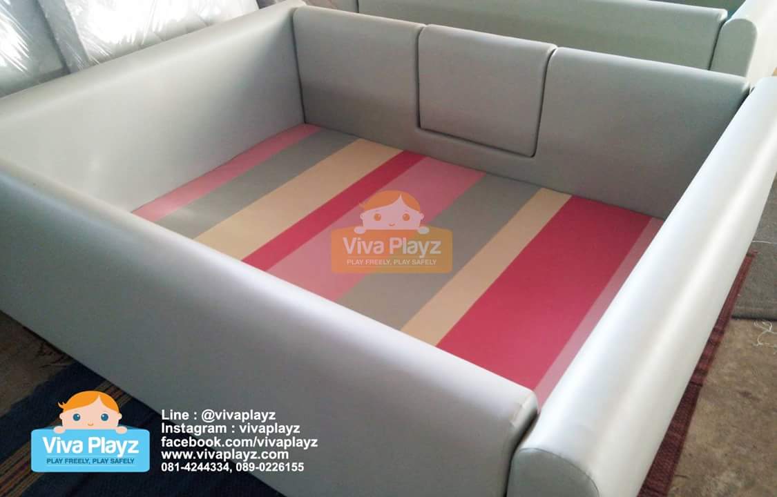 ตัวอย่างสี คอกกั้นเด็ก