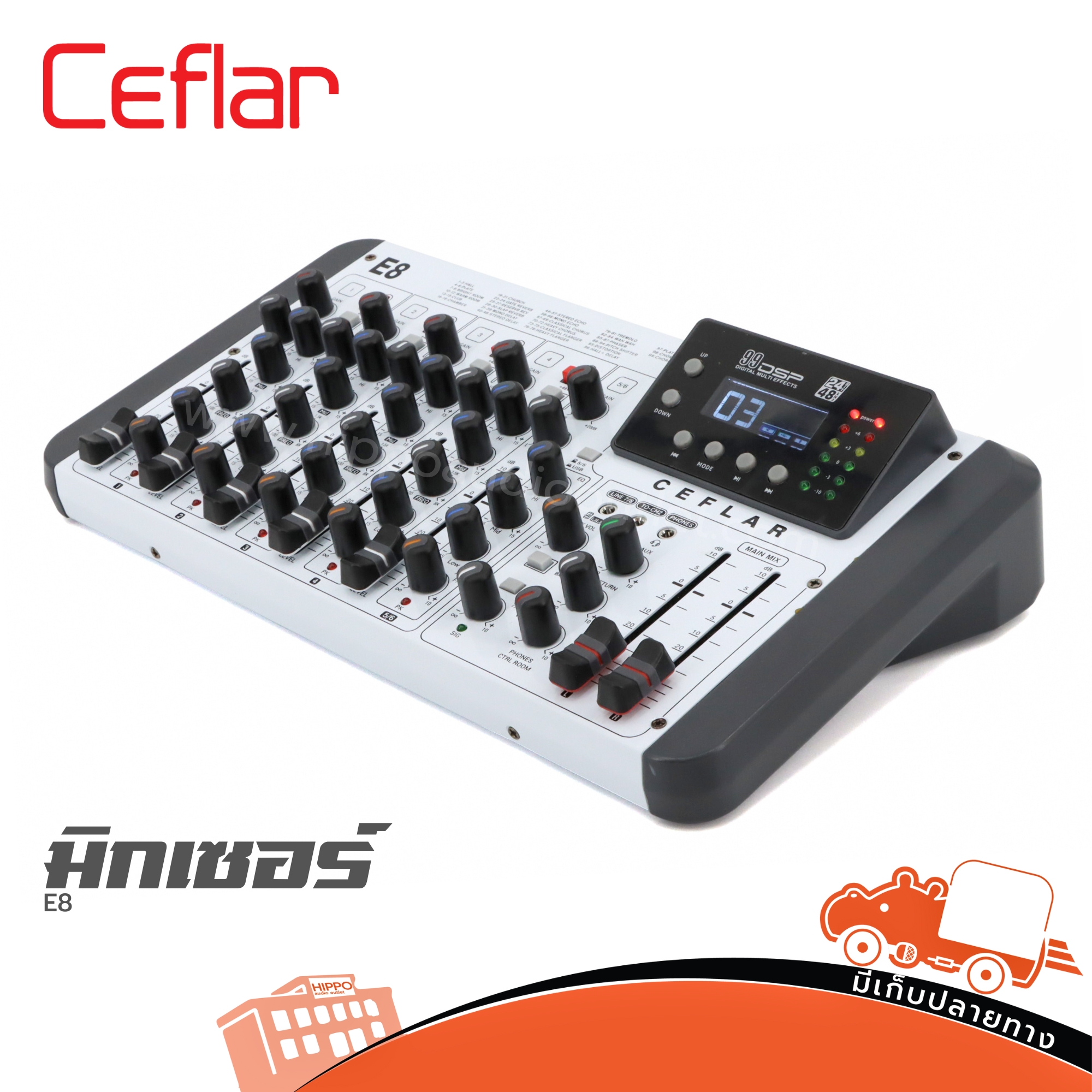 CEFLAR E8 มิกซ์เซอร์ (HP001-01)