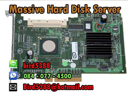 ขาย - จำหน่าย - ราคาพิเศษ 0HM030 Dell PERC 6/iR SAS/SATA RAID Controller