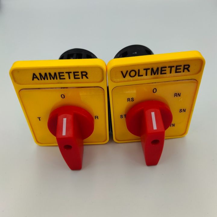ซีเล็คเตอร์สวิทช์ โวลต์มิเตอร์ VOLTMETER ยี่ห้อ DAKO