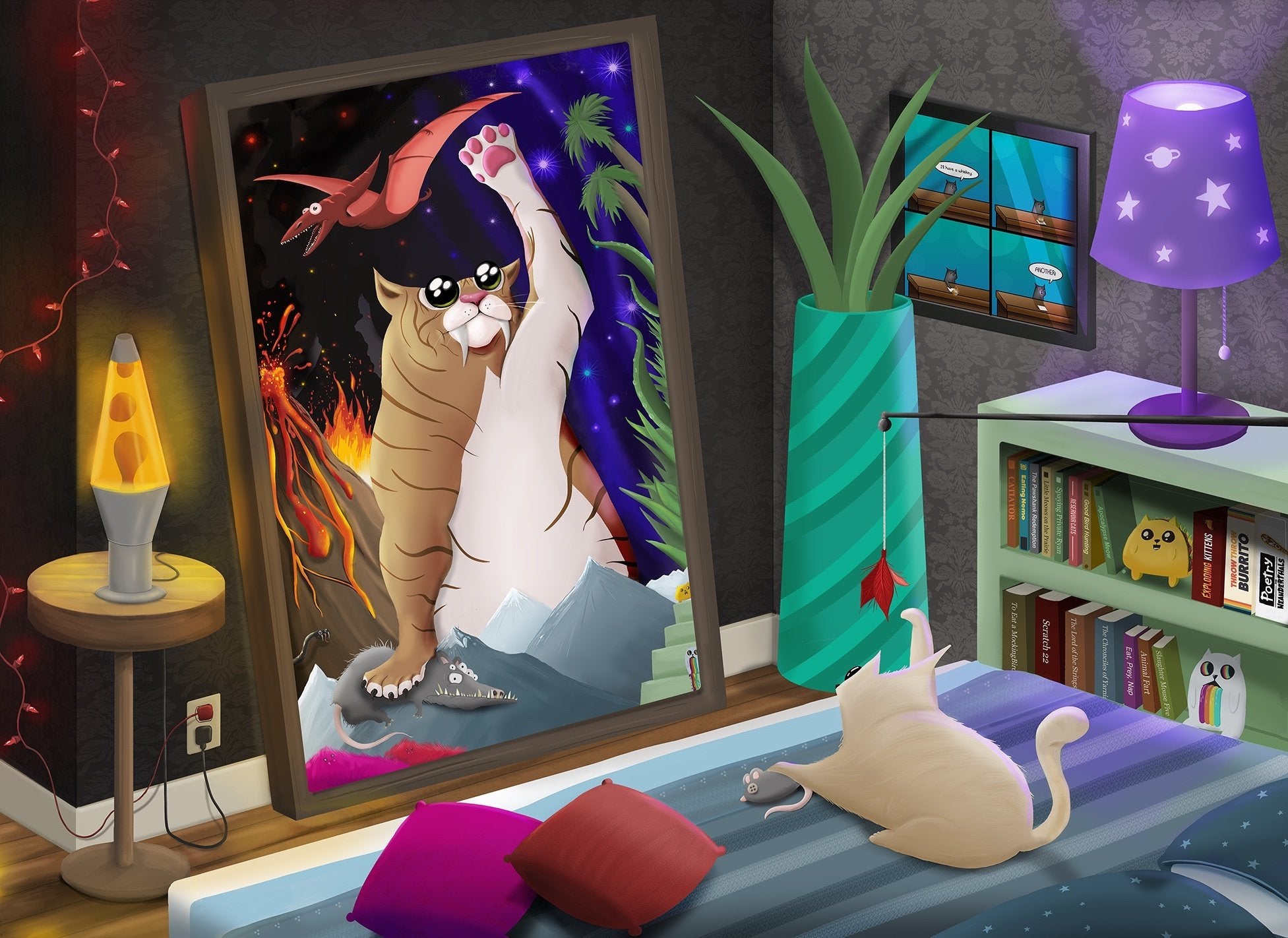 [Puzzle] Exploding Kitten: Cat in the Mirror