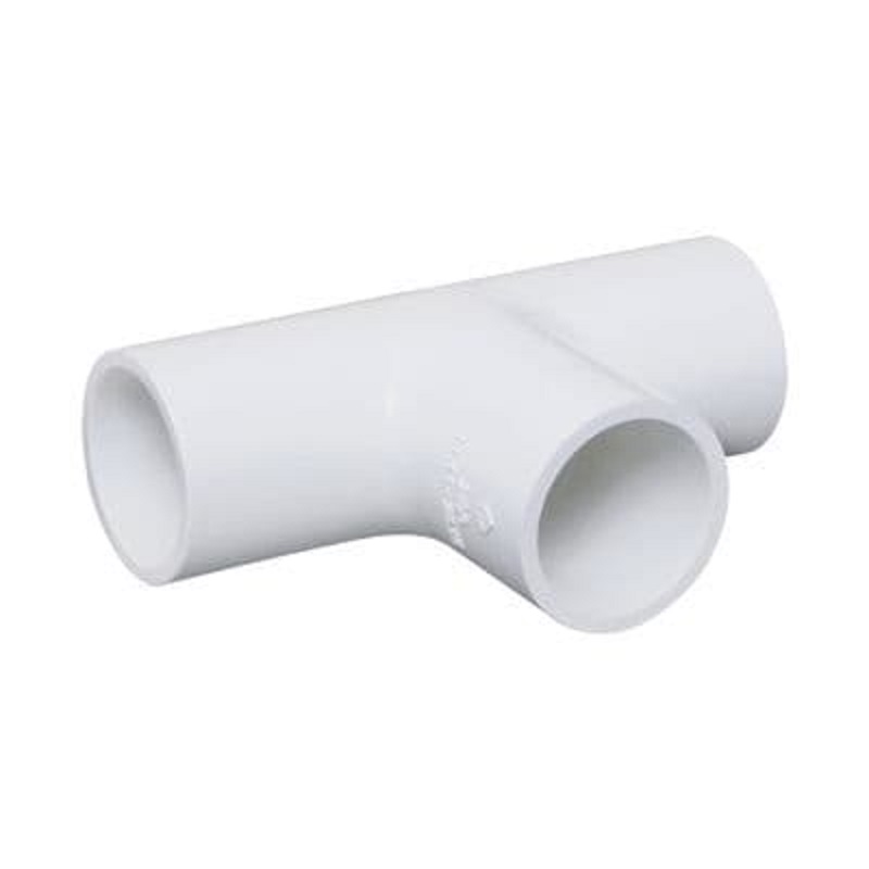 ข้อต่อสามทางPVC ขนาด 16 20 25 32มิล จำนวน 10ตัว ข้อต่อแยก3ทางท่อขาว ยี่ห้อ HOMSO มาตรฐาน สีขาว