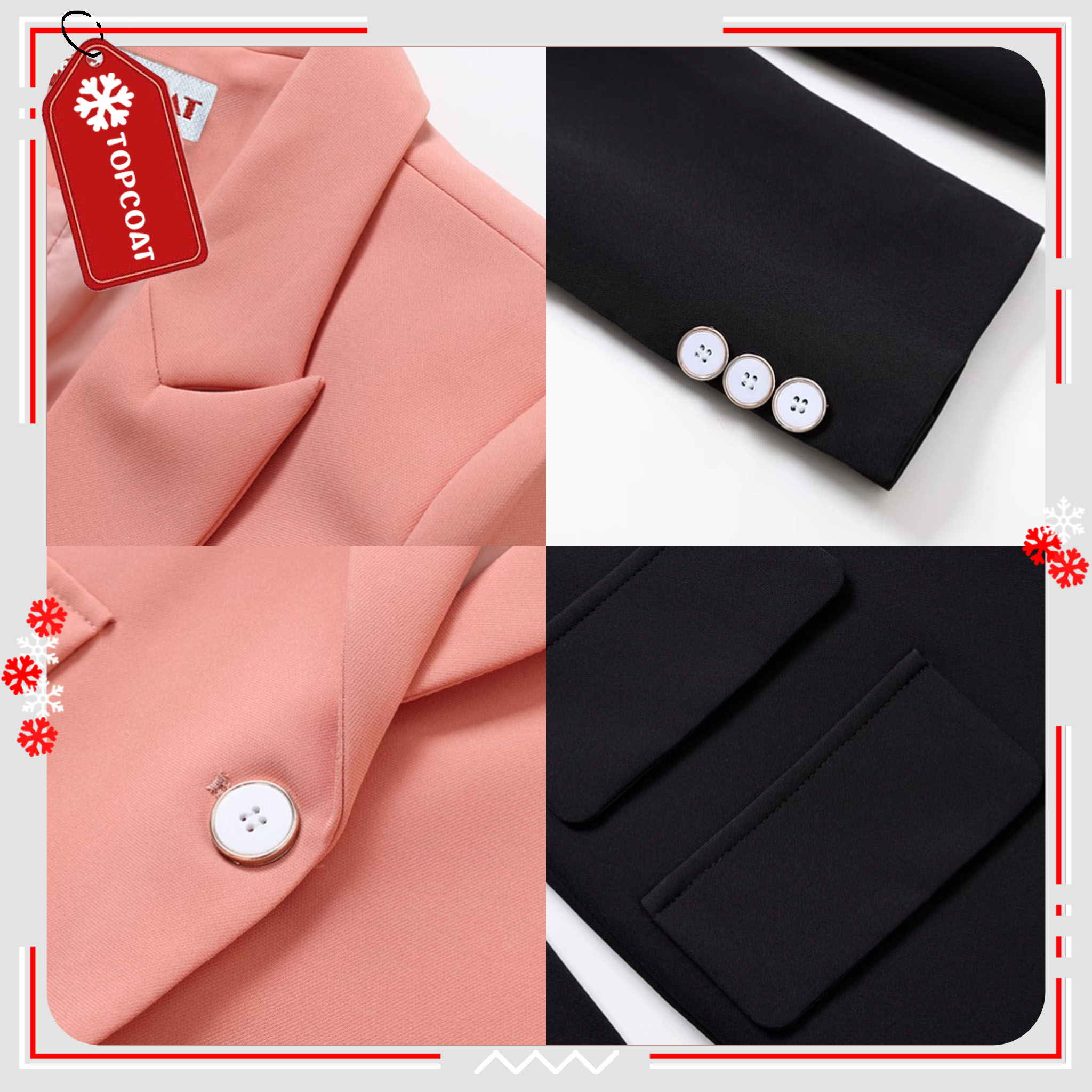 สูทกระเป๋าซ้อนคู่ ผ้านิ่ม ใส่สบาย ใส่ได้หลายโอกาส