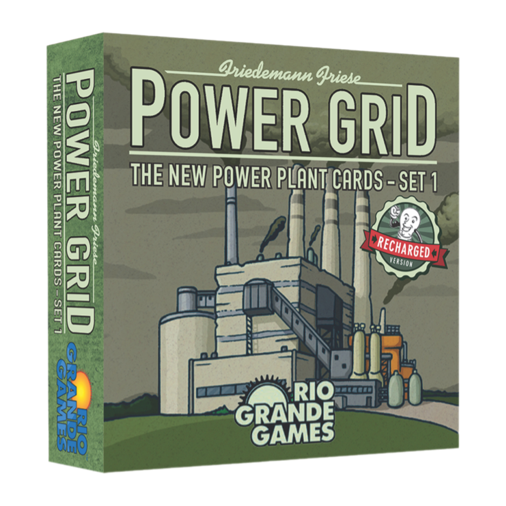 Power Grid: New Power Plant Cards Set 1
