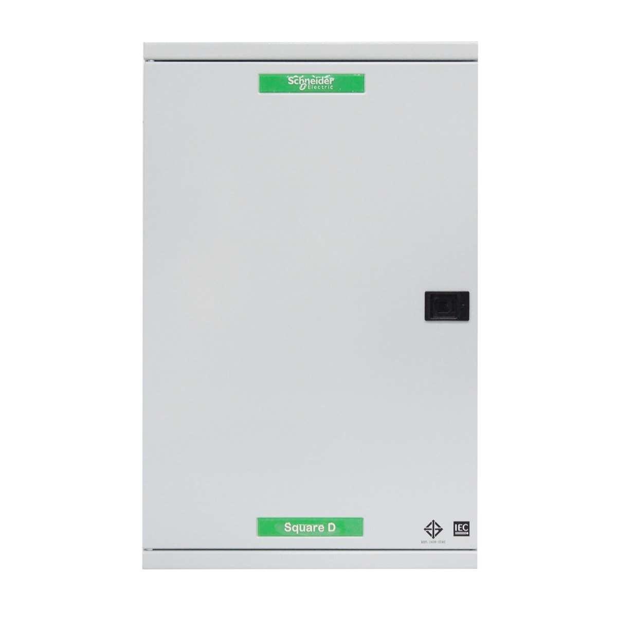 Schneider ตู้โหลดเซนเตอร์ Load Center 24 ช่อง 100A QO3-100EZ24G/SN ชไนเดอร์ (ตู้ปล่าว) เมนเซอร์กิตเบรกเกอร์ Load Center 24 ช่อง 100A QO3-100EZ24G/SN