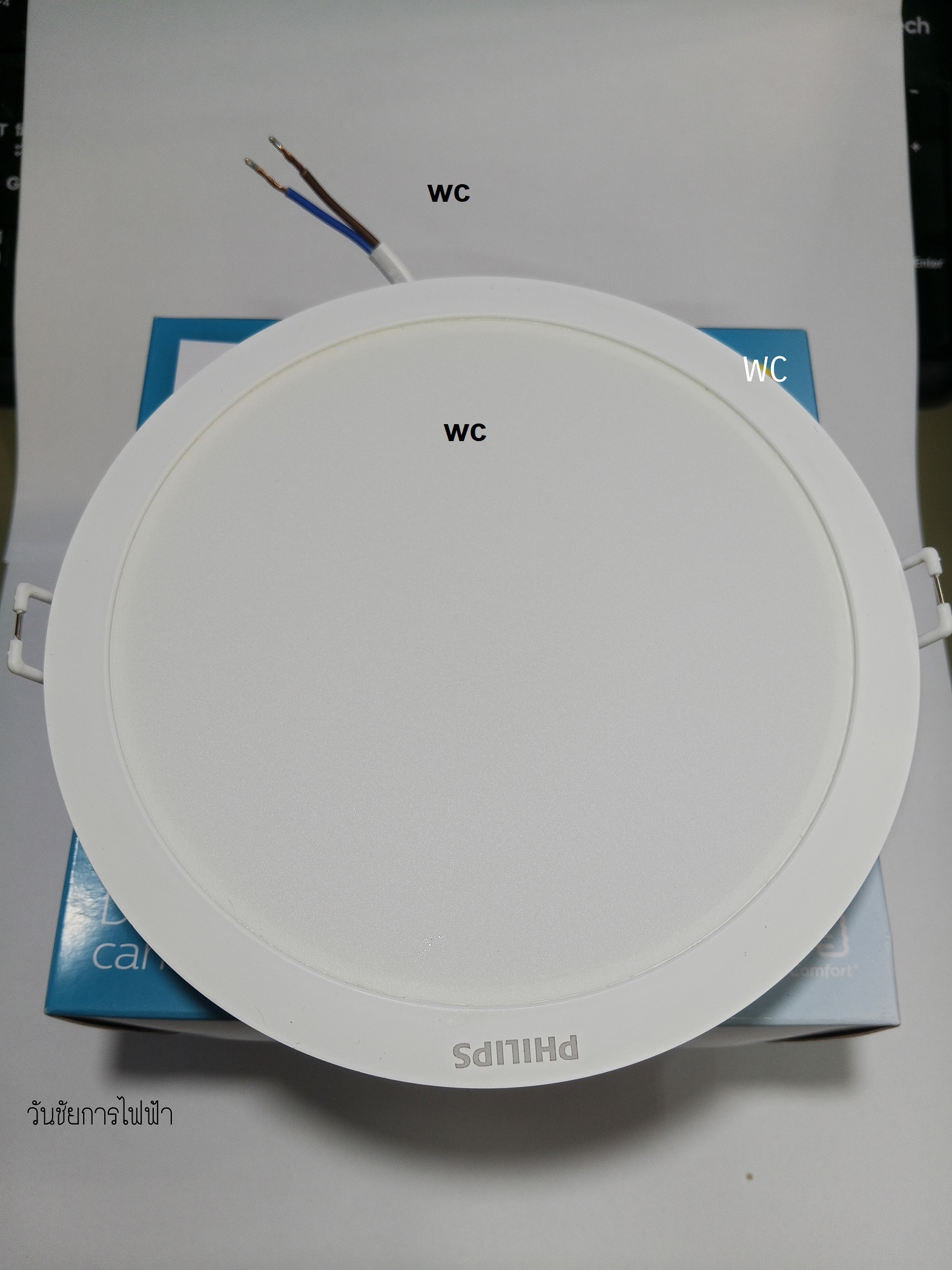 PHILIPS โคมไฟฝั่งฝ้า 14W 6 นิ้ว ดาวน์ไลท์ฟิลลิป์ รุ่น DL190B LED DOWNLIGHT รุ่น ERIDANI ฟิลิปส์ แสงขาว