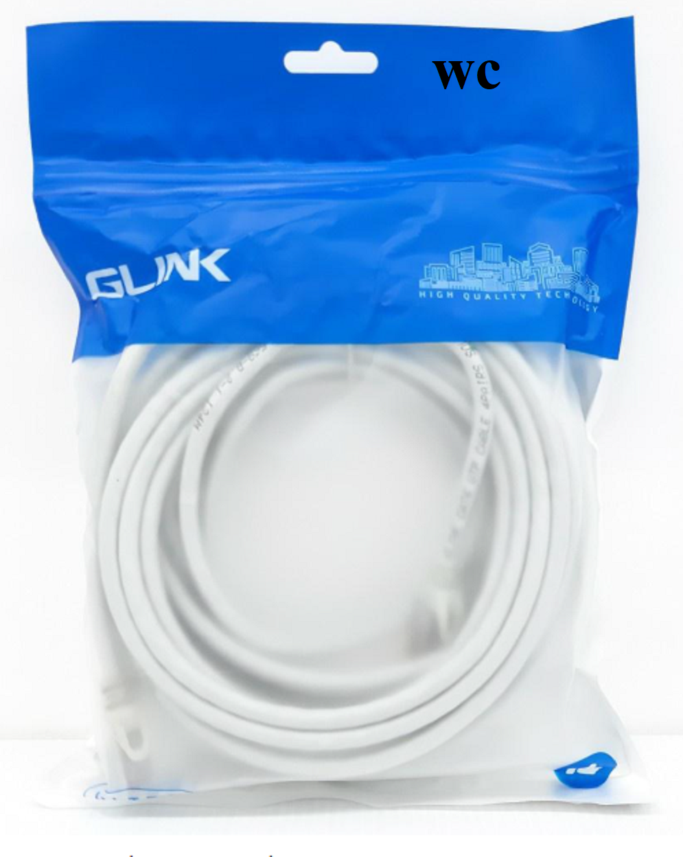 GLINK สายอินเตอร์เน็ตสำเร็จ สายแลน LAN CAT5 (ภายใน) สายสำเร็จ 3เมตร 5เมตร 10เมตร 15เมตร 20เมตร 30เมตร