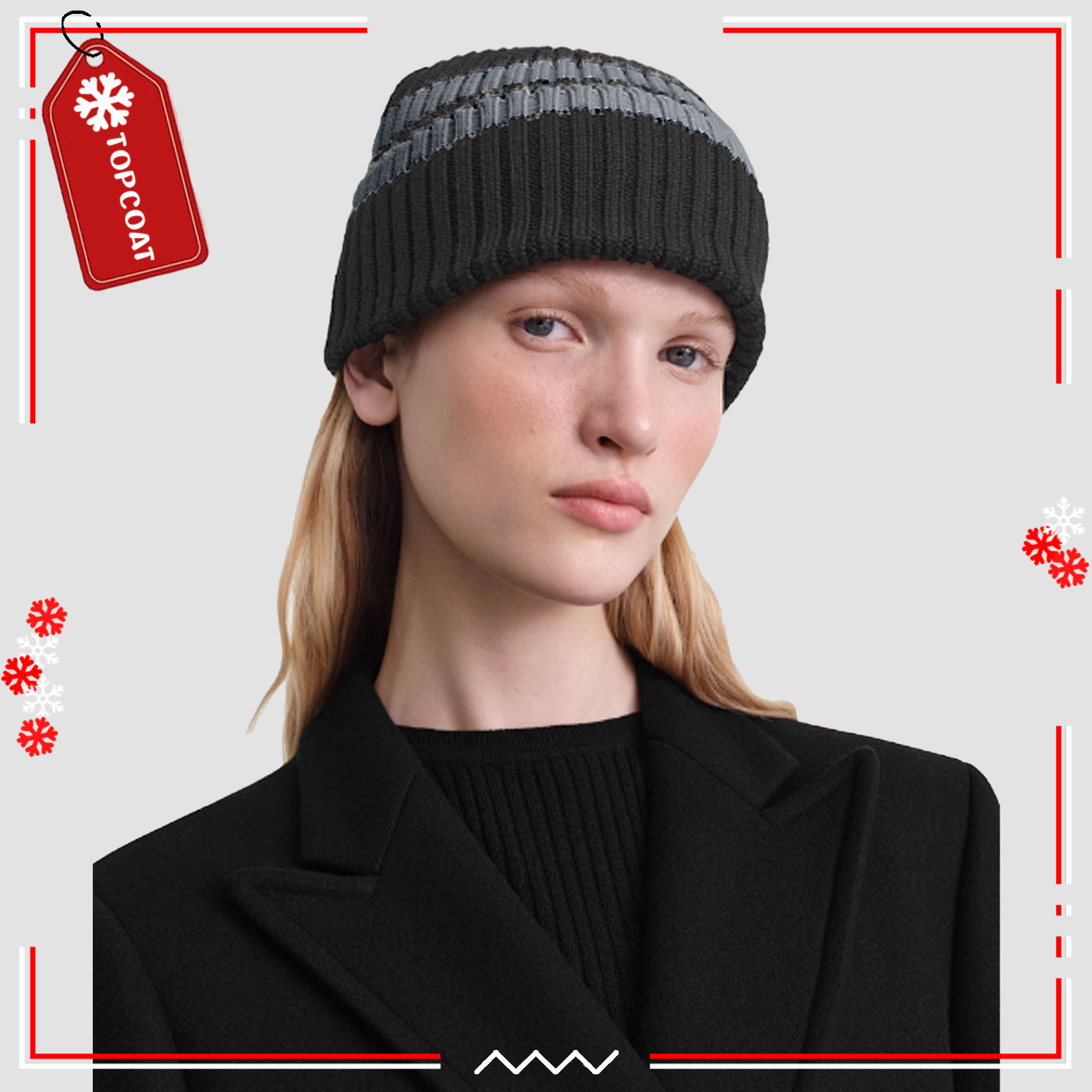 หมวกกันหนาว Unisex ยืดหยุ่น กระชับ ด้านในเป็นบุขนหนานุ่ม