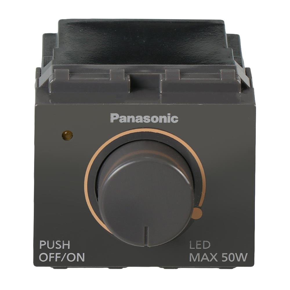 PANASONIC สวิทซ์หรี่ไฟ พานาโซนิค LED DIMMER SWITCH 50W WEG57912H FULL-COLOR WIDE SERIES