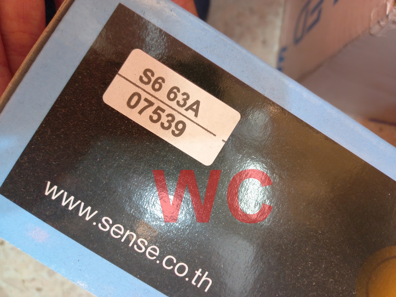 Sense ตู้คอนซูมเมอร์ S6 ตู้ไฟยี่ห้อเซนส์ ขนาด 6 ช่อง ตู้ควบคุมไฟฟ้า เซนส์ พร้อมเครื่องตัดไฟรั่ว RCBO