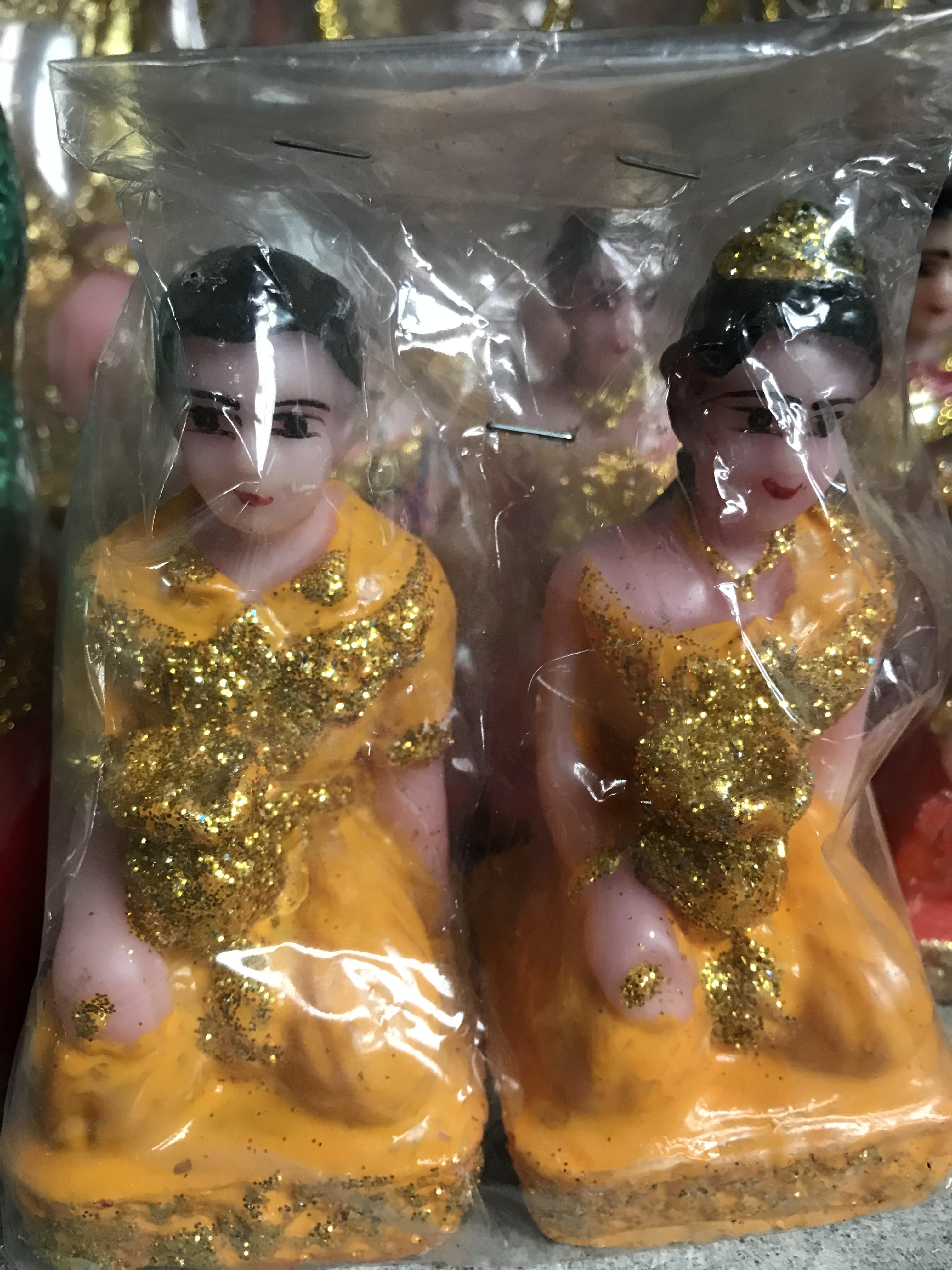 ตุ๊กตาชายหญิง4"ใส่ศาลพระภูมิ