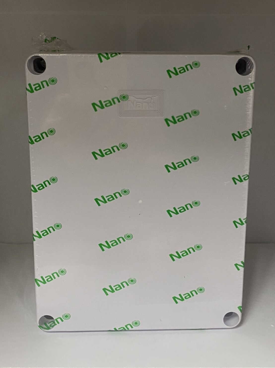 NANO กล่องกันน้ำพลาสติก PVC บ๊อกไฟฟ้า ขนาด 6x8นิ้ว รุ่น NANO-205W 1ใบ ยี่ห้อนาโน สีขาว