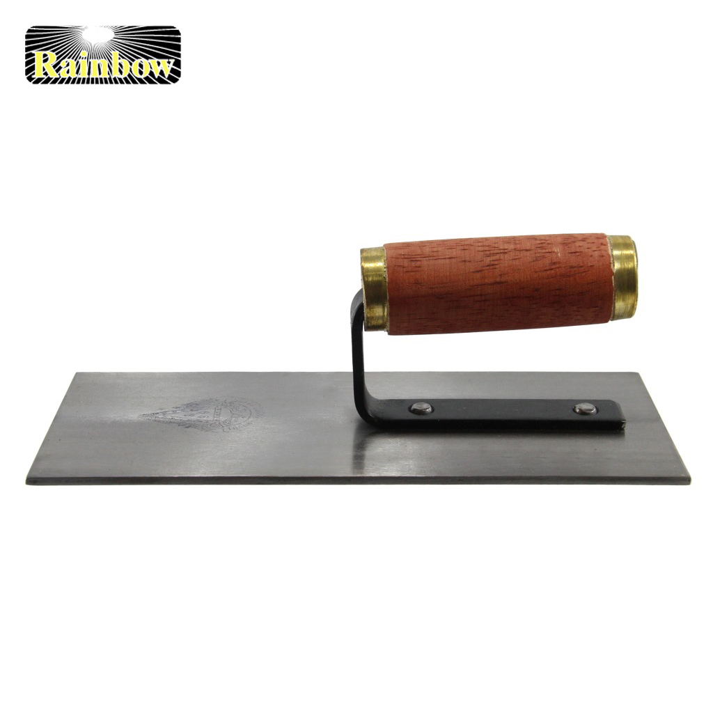 เกียงฉาบปูนยิปซั่มแสตนเลส แบบเรียบ RAINBOW