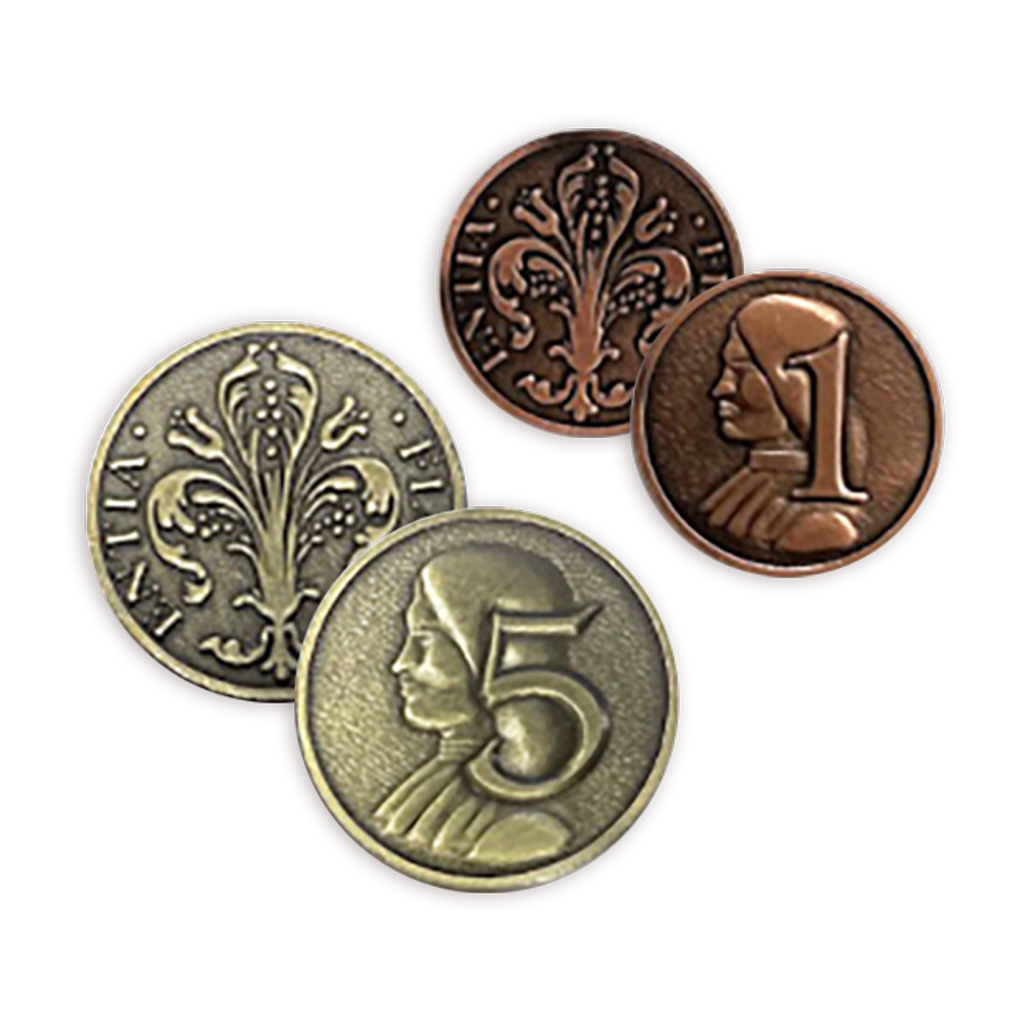 Lorenzo: Metal Coin set