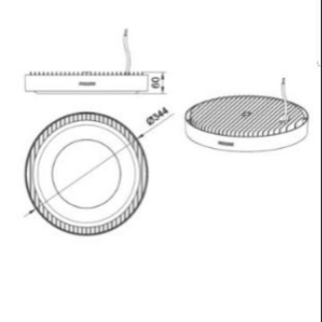 Philips โคมไฟไฮเบย์ แอลอีดี ฟิลิปส์ 200W SmartBright Highbay G3 BY239P LED200