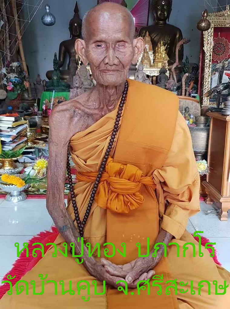 หลวงปู่ทอง ปภากโร วัดบ้านคูบ จ.ศรีสะเกษ ปี2562 พระเครื่องแท้ พญาเต่าเรือน รุ่นทองพันล้าน เนื้อทองแดง พร้อมกล่อง ประกัน ศุขพระ Sukpra