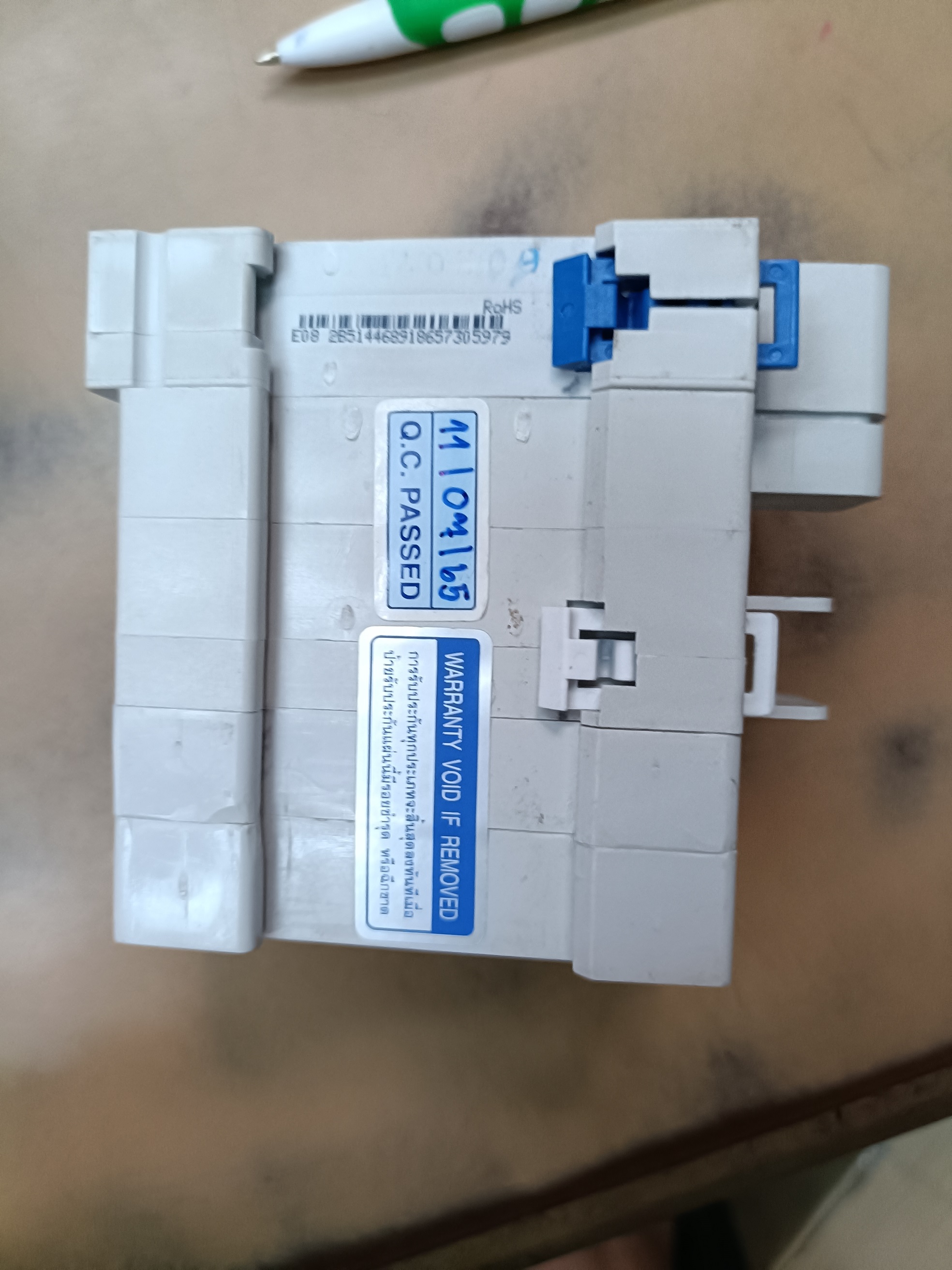 SENSE ตัวตัดไฟรั่ว ชนิด RCBO 1P+N ปรับระดับได้ 60A SENSE เมนกันดูด ปรับค่าKA 1 ตัว ประกับ5ปี