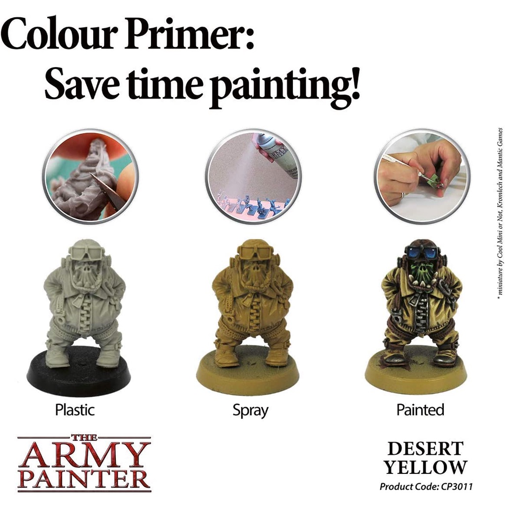 [Paint] The Army Painter Colour Primers: Desert Yellow 400 ml