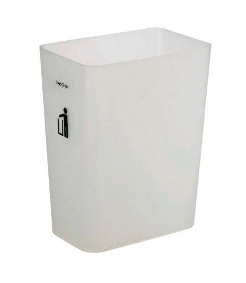 ถังขยะทรงเหลี่ยม สี่เหลี่ยมผืนผ้า 18 ลิตร