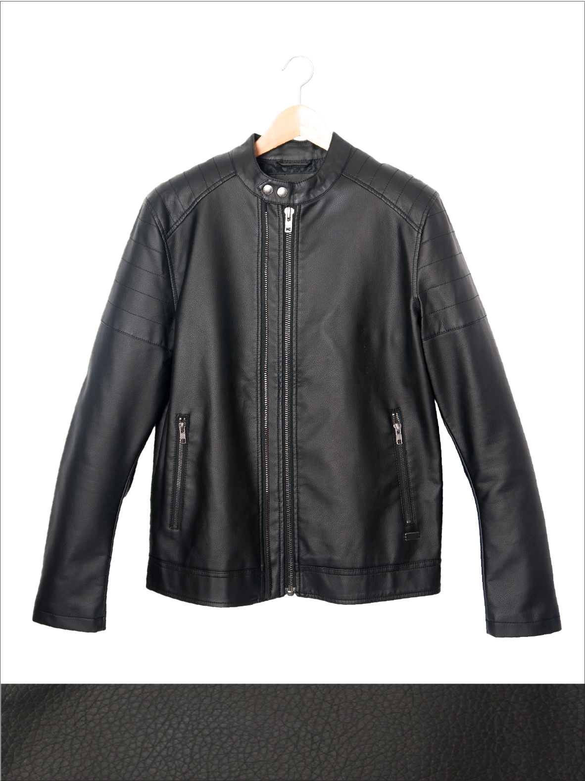 G 160154 เสื้อแจ็คเก็ตแขนยาว (หนัง) ESP ราคาเช่า 240 บาท ต่อ 1 วัน (สินค้าหมด)