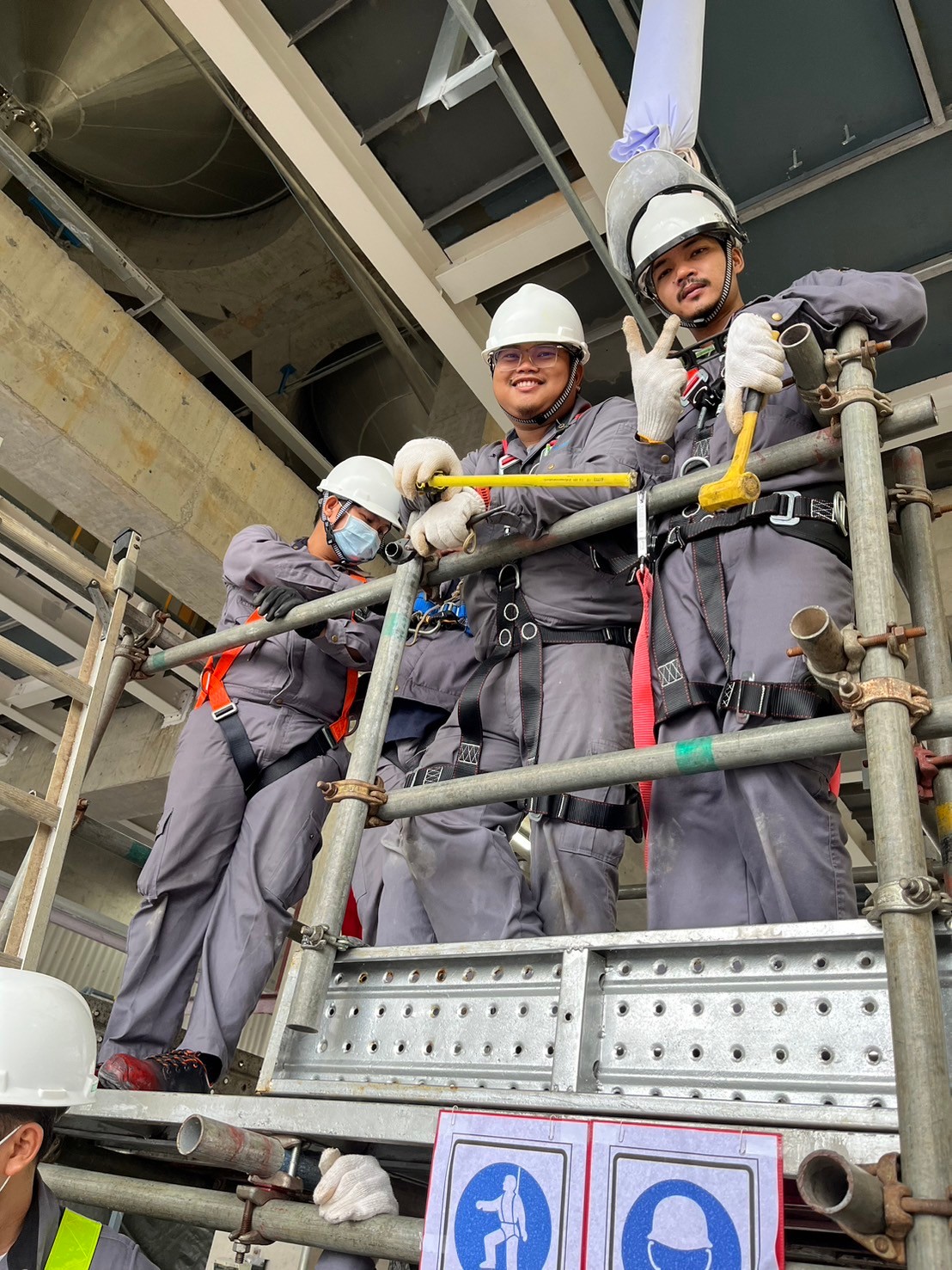 หลักสูตร ความปลอดภัยในการทำงานเกี่ยวกับนั่งร้าน 40 ท่านต่อรุ่น Safety of Working Scaffolds