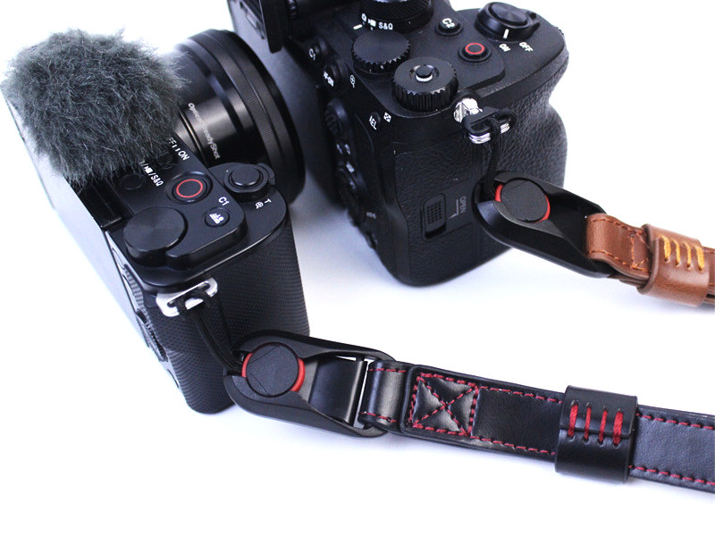 Leather Camera Cuff Wrist Strap Hand Strap สายคล้องกล้องกับข้อมือ หนัง PU คุณภาพดี