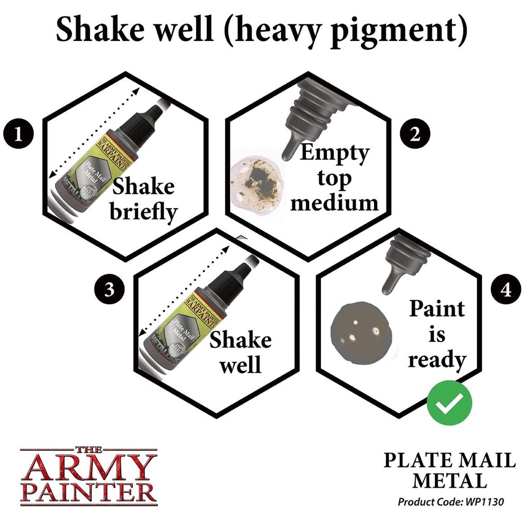 [Paint] Army Painter: Plate Mail Metal