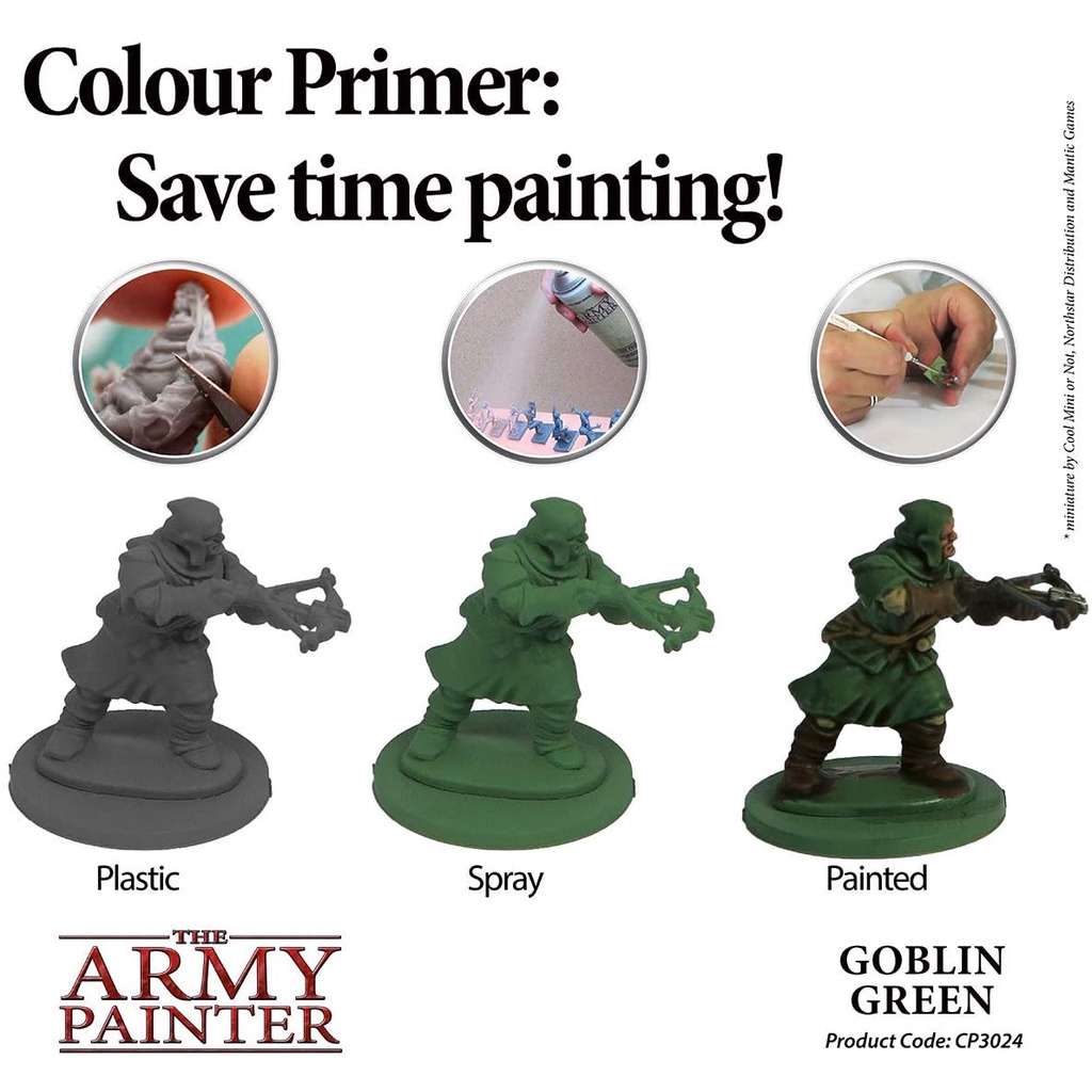 [Paint] Army Painter Spray Primers: Goblin Green