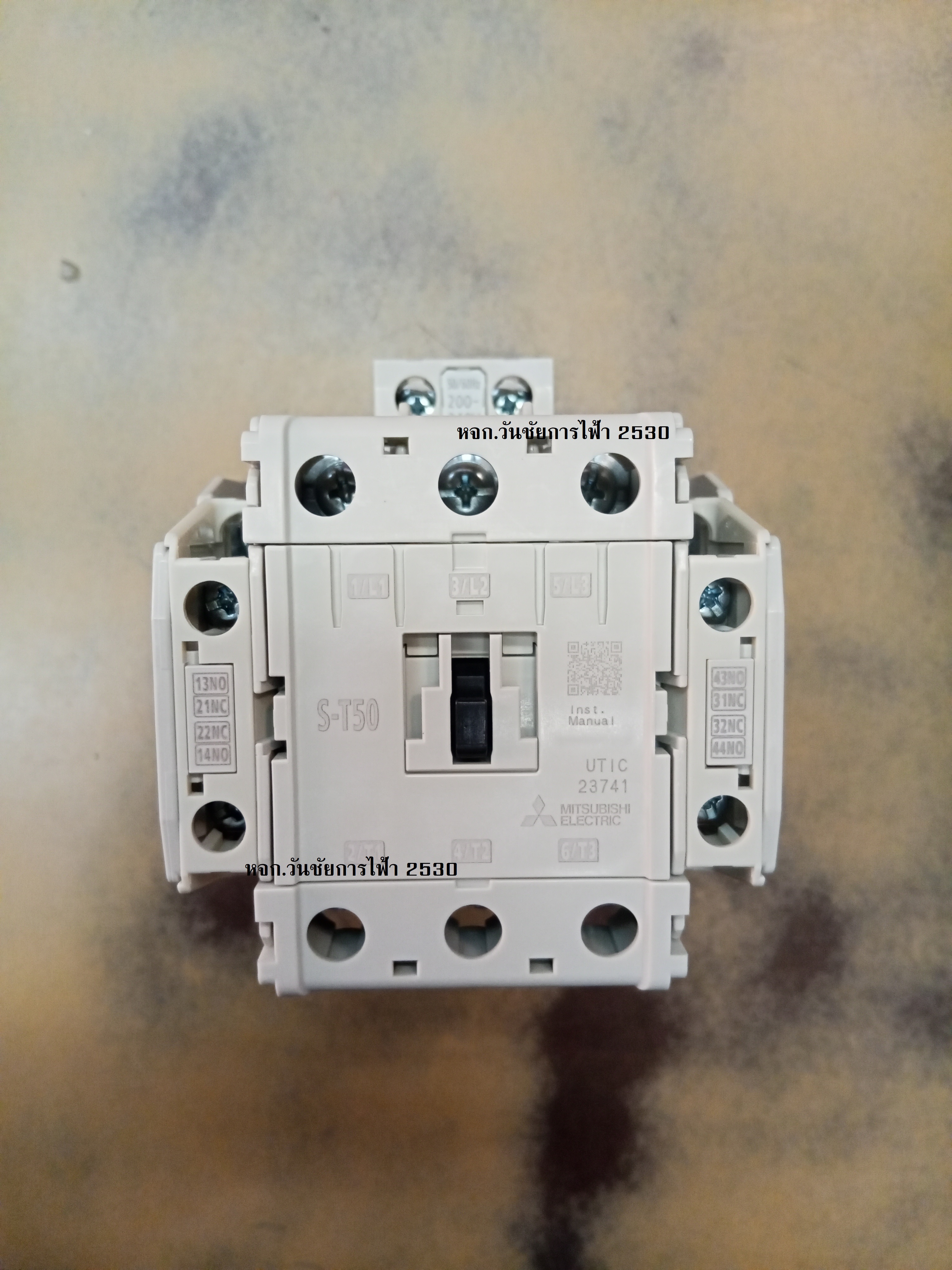 Magnetic Contactor แมกเนติก มิตซูบิชิ S-T50 ST-50 220V MITSUBISHI ราคาก่อนภาษี