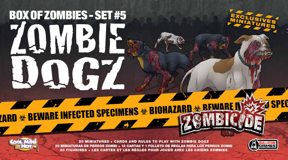 Zombicide Companion Dogs - Box set 6