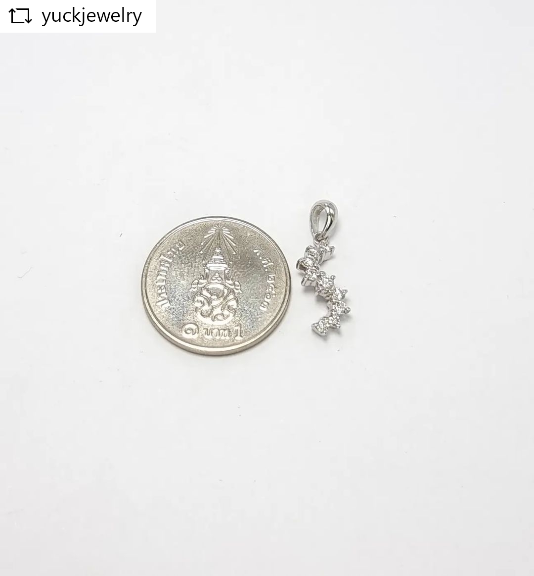 ðŦāļāļīāļāļāļēāļĢāļāļēāļĒ(SoIdOut)ðŦāļāļĩāđāļāļāļāļāļģāļāļēāļ§ 18K āđāļāļāļĢāđāļāļŠāļĢ 4 āļāļąāļ 1 āđāļĄāđāļ 3 āļāļąāļ 1 āđāļĄāđāļ 2 āļāļąāļ 3 āđāļĄāđāļ 1.5 āļāļąāļ 4 āđāļĄāđāļ āļĢāļ§āļĄ 19 āļāļąāļ āļāđāļģ 96-97 āļāļ§āļēāļĄāļŠāļ°āļāļēāļ vvs-vs āļāđāļģāļŦāļāļąāļ 0.85 āļāļĢāļąāļĄ āļĢāļēāļāļē 4200.-(Net)