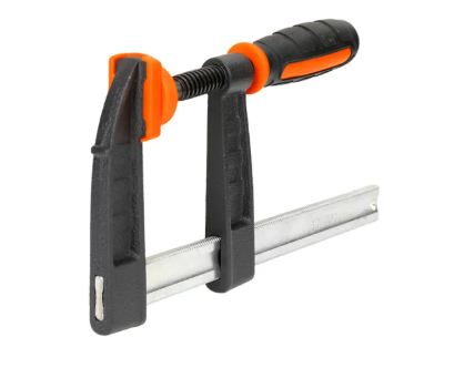 PUMPKIN ปากกาจับชิ้นงานตัว F ขนาด 6- 12 นิ้ว ด้ามทำจากพลาสติกแข็งแรงหุ้มยางเพิ่มความกระชับในการจับ