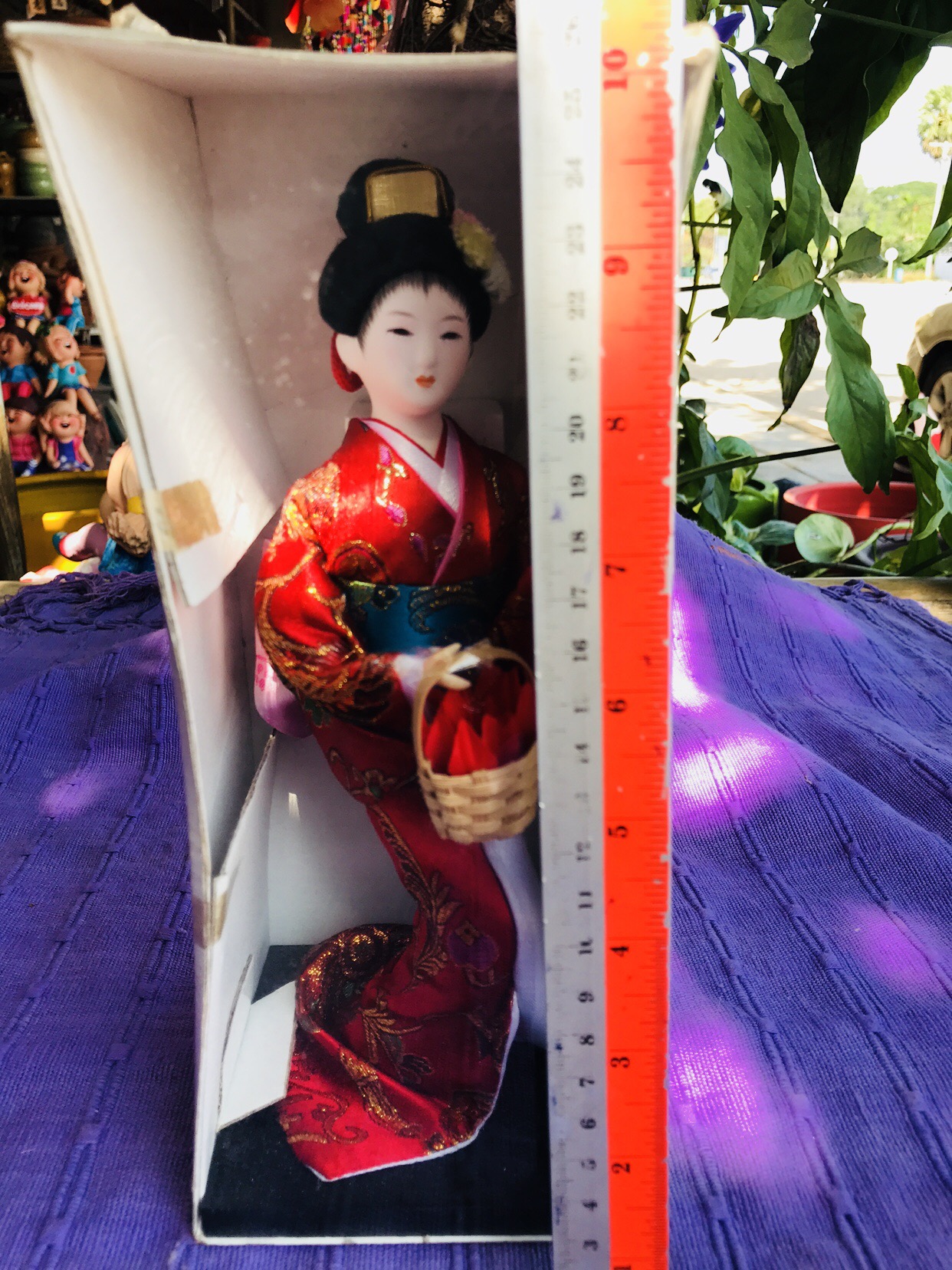 ตุ๊กตาผ้าสาวญี่ปุ่น9”