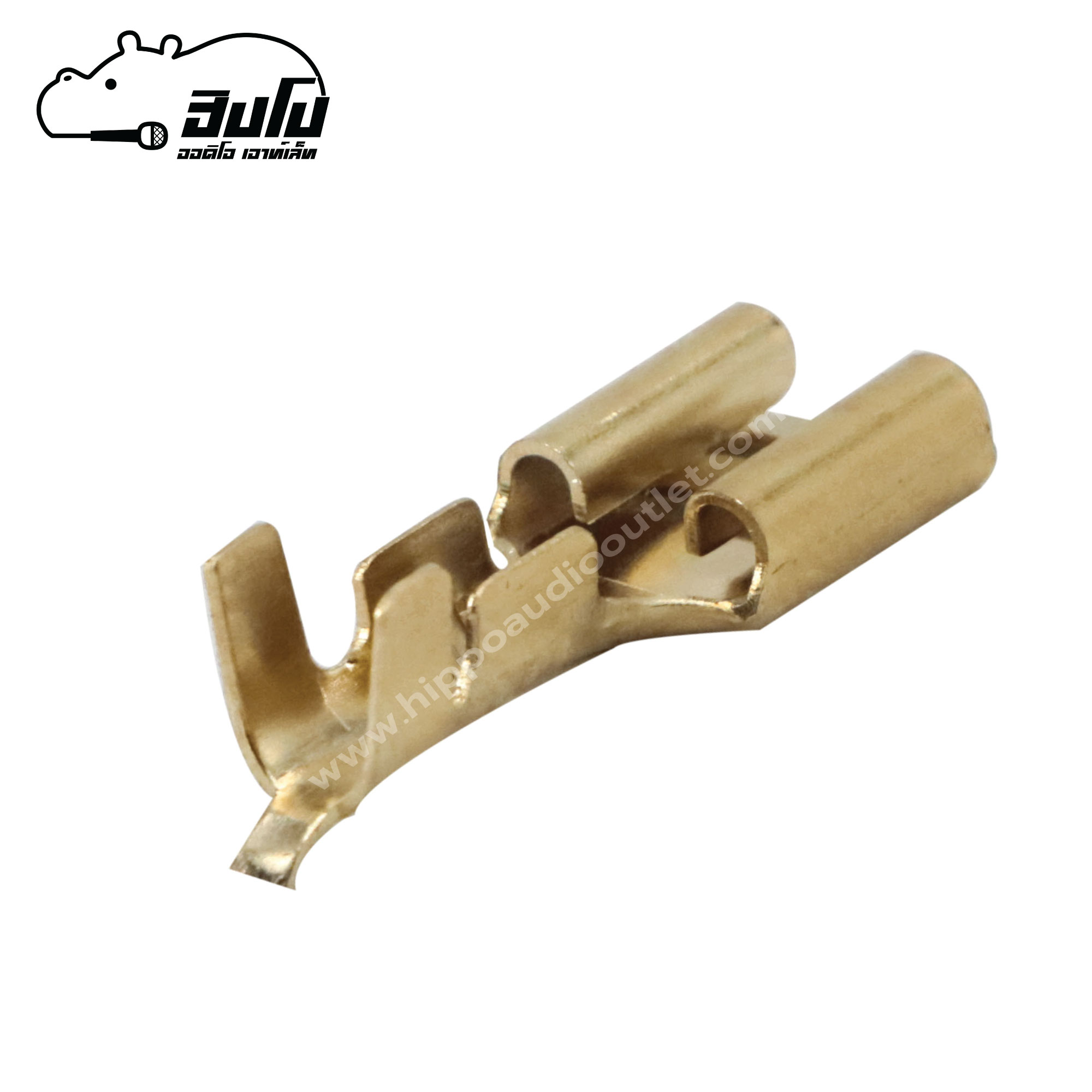 หางปลา 6.3 MM. ND 6.3 F AU (100 ตัว) (ก1.1)