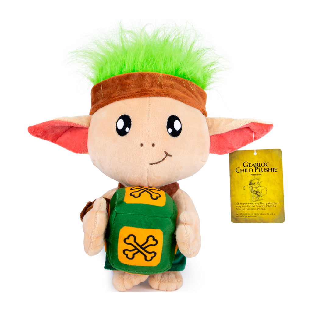 Too Many Bones: Baby Ghillie Plushie (The Gearloc Child)