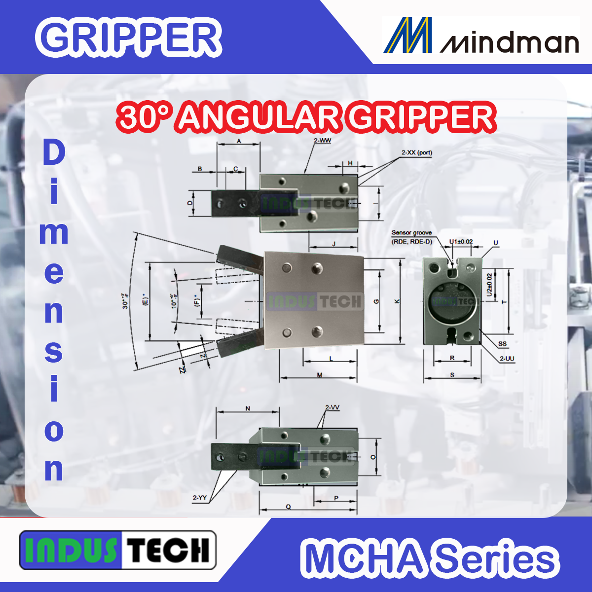 Mindman Gripper รุ่น MCHA