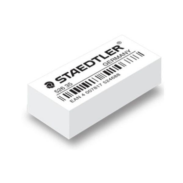 STAEDTLER ยางลบดินสอ ก้อนสีขาว ยอดนิยม
