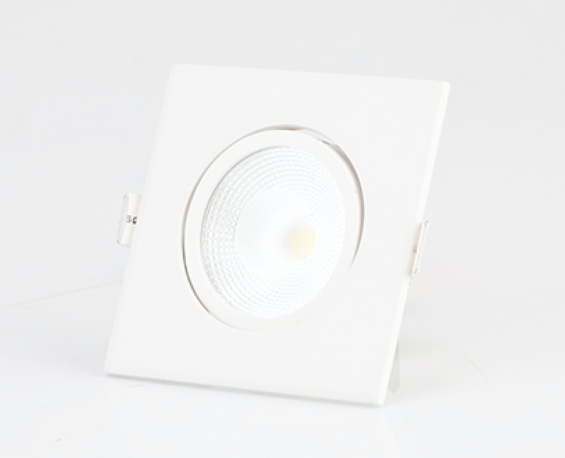 LED Downlight COB Square 5w โคมดาวน์ไลท์ แอลอีดี ขนาดเล็ก COB หน้าเหลี่ยม