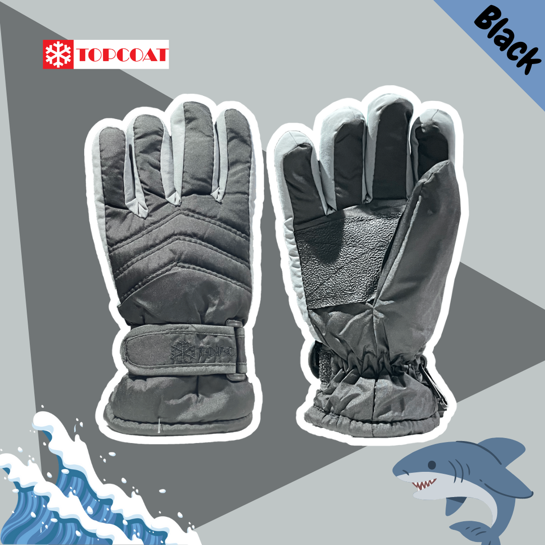 ถุงมือกันหนาวเด็ก กันหิมะ ติดลบได้