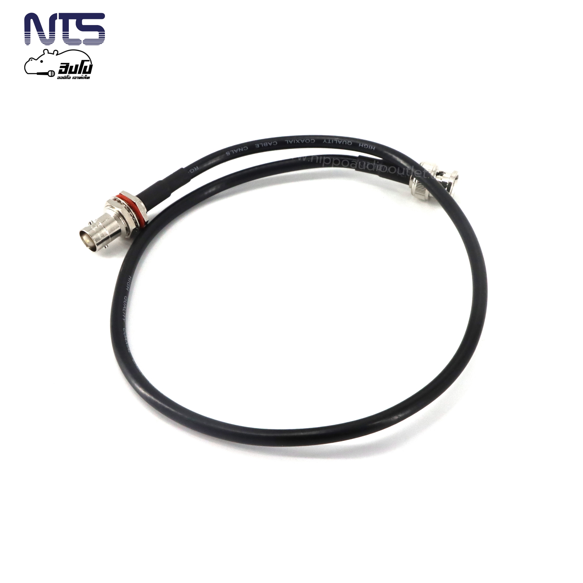 สายสัญญาณต่อเสาหน้าแบบ BNC(เขี้ยว) AT 2 ยาว 0.5 เมตร (SP1)