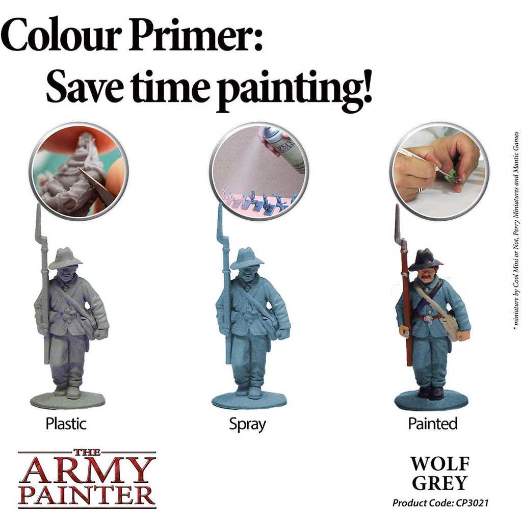 [Paint] Army Painter Spray Primers: Wolf Grey