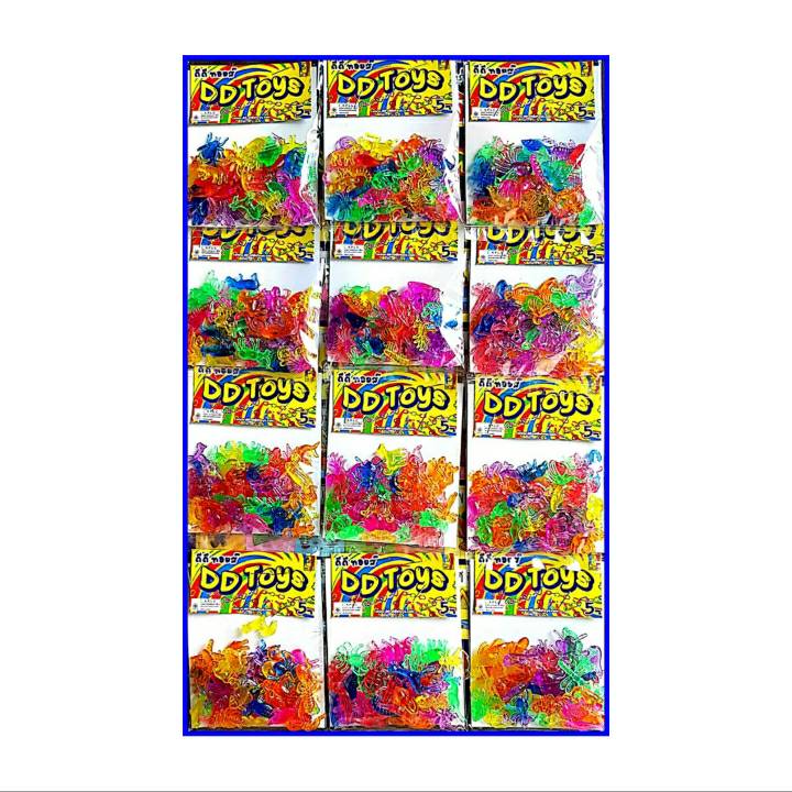 ตัวสัตว์ใสคละสี