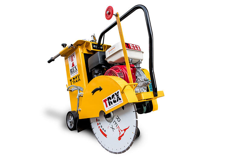 รถตัดถนน ตัดคอนกรีตทีเร็ก T-REX T400B HONDA GX390 13 แรง ตัดลึกได้ 20cm รองรับใบตัดได้ถึง 20 "