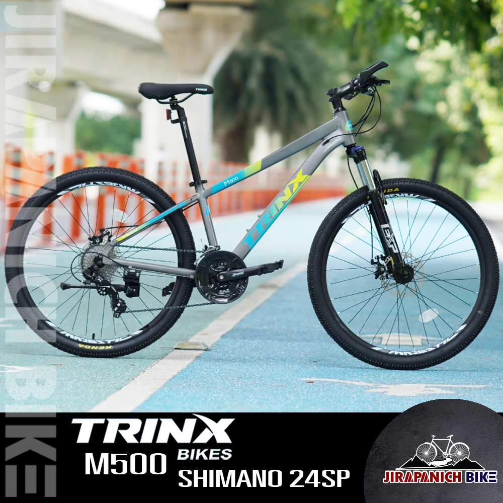 จักรยานเสือภูเขา TRINX รุ่น M500 (เฟรมอลูมิเนียม,SHIMANO 24 สปีด)
