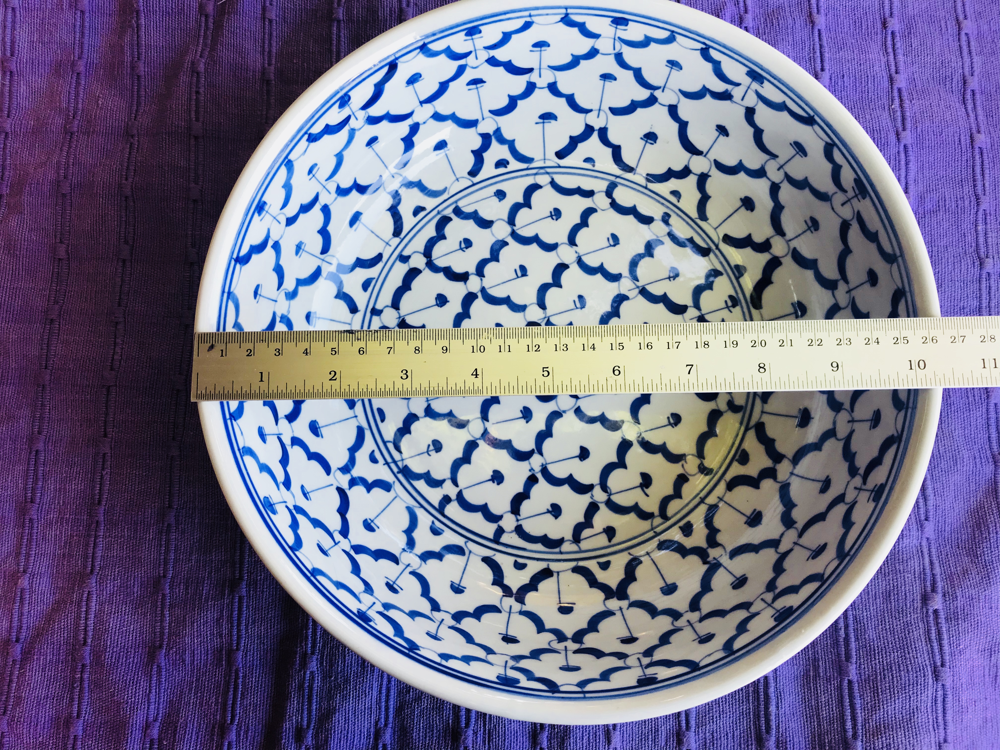 ชามสลัดก้นตัด10”