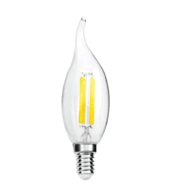 SHINING หลอดไฟวินเทจ VINTAGE 4 วัตต์ แสงส้ม ขั้ว E14 450 LM สินค้ารับประกันสินค้า 1 ปี