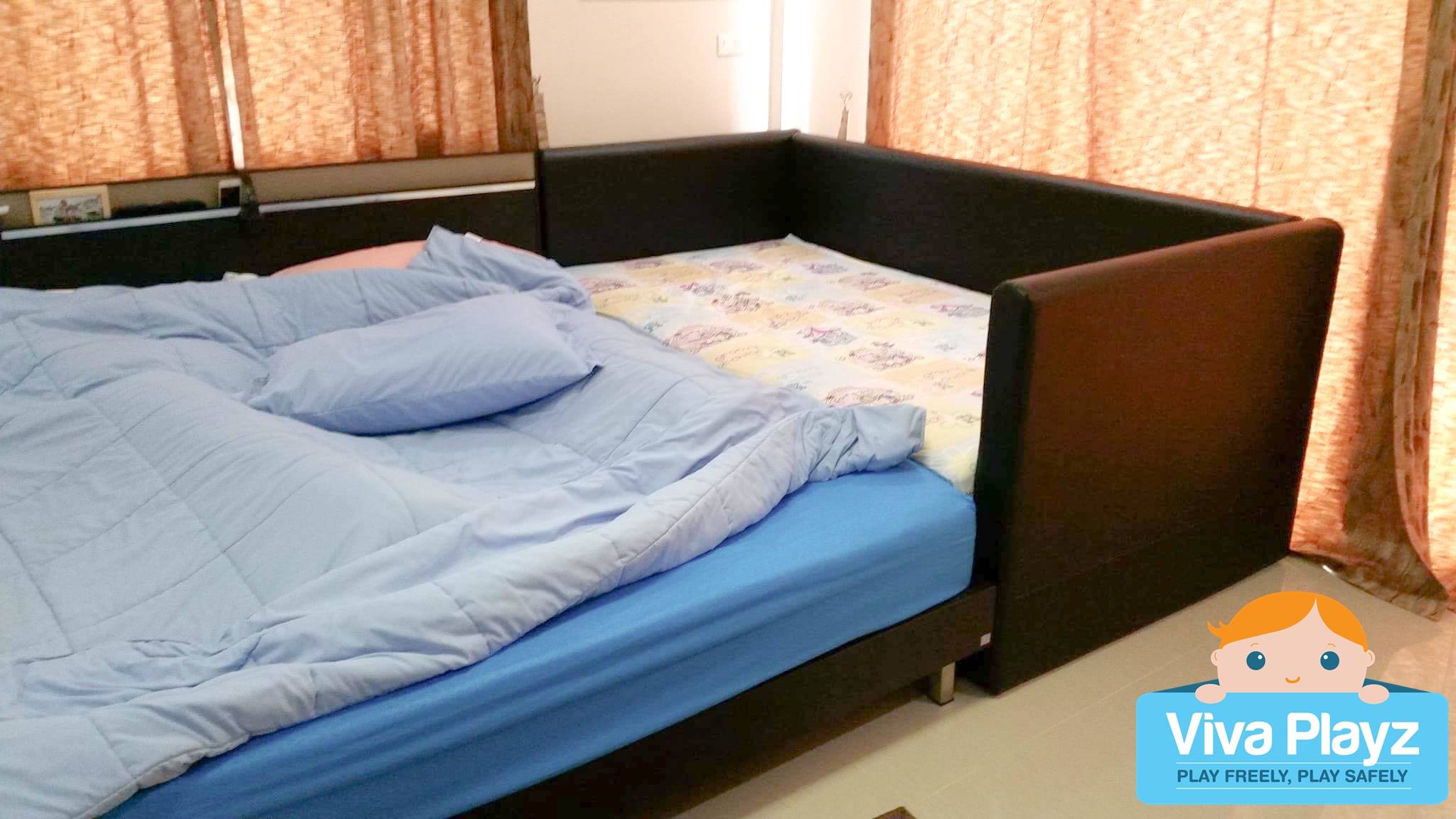 เตียงเสริมเด็ก Viva PlayZ ขนาด 3.5ฟุต พร้อมที่นอน