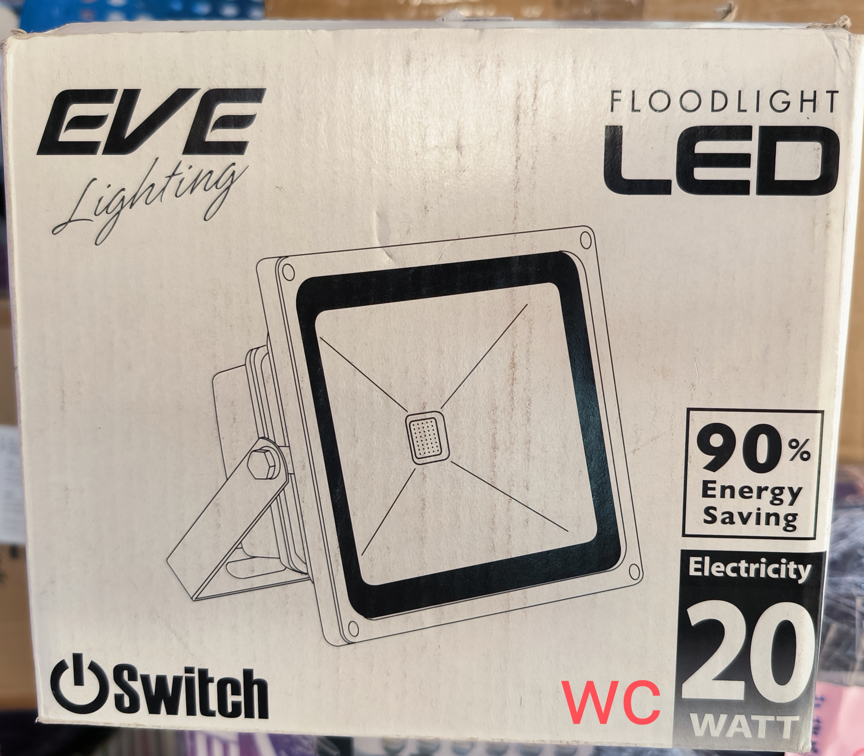สปอร์ตไลท์ LED 20W EVE COB รุ่น SWICH Daylight Warmhite