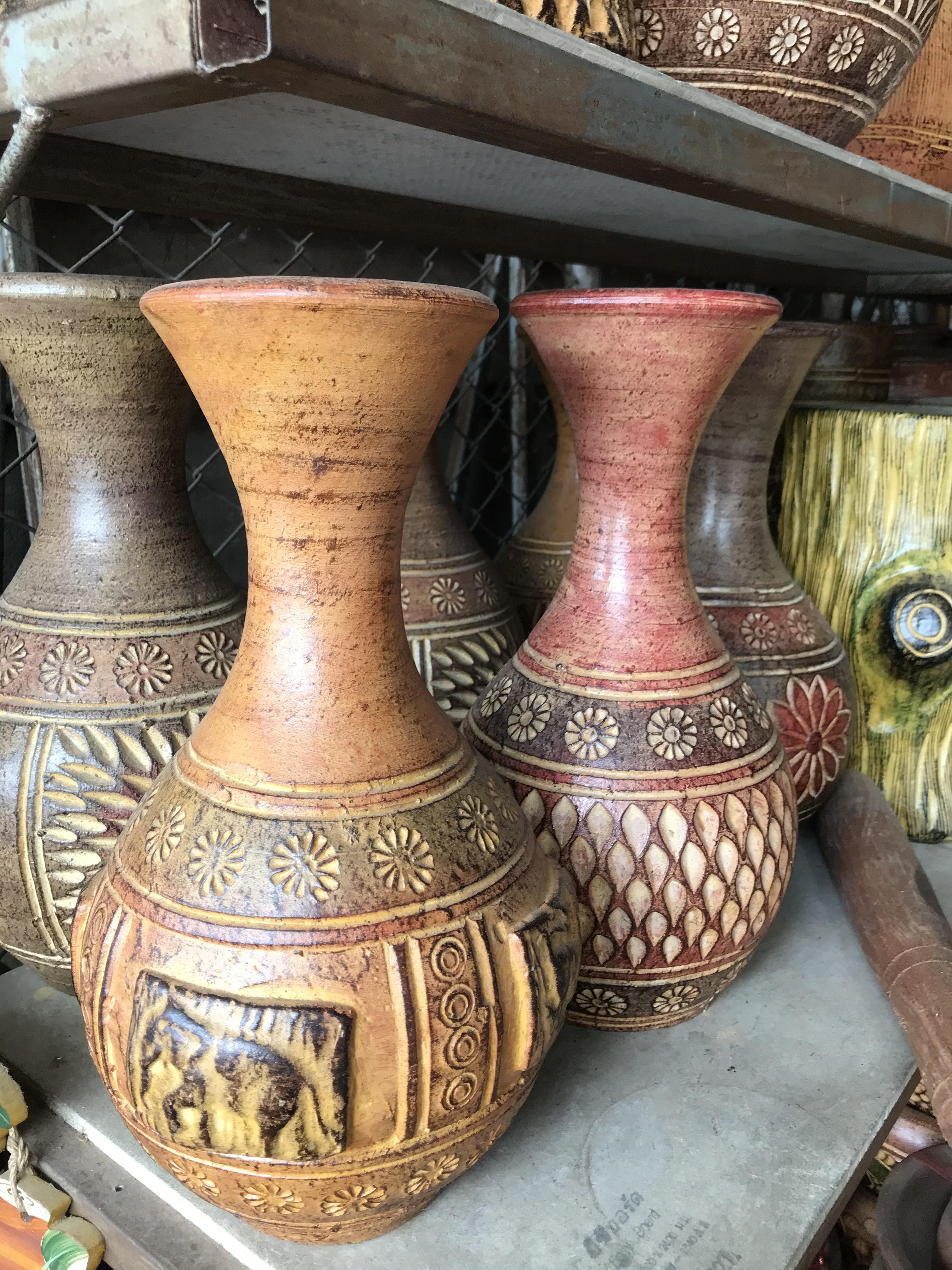 แจกันดินเผา45cm.